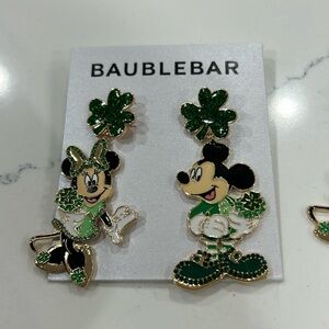 Disney X BaubleBar Mickey & Minnie Earrings